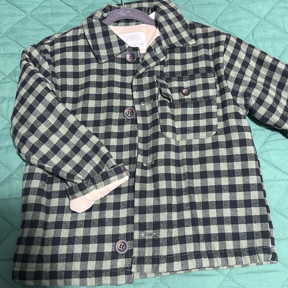 Zara Plaid Jacket 🔥